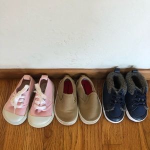 3/$10 Size 3 Baby Shoes